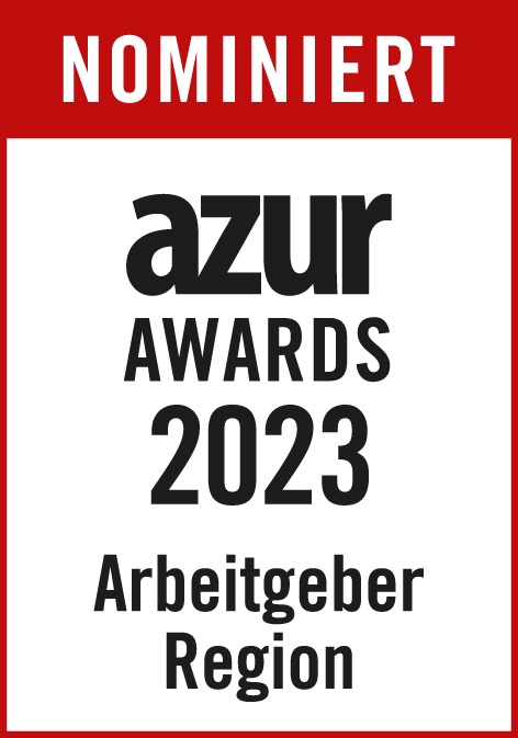 azur Award Arbeitgeber Region 2023